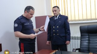 Chairman of Investigative Committee Paid Working Visit to Kotayk Regional Investigative Department